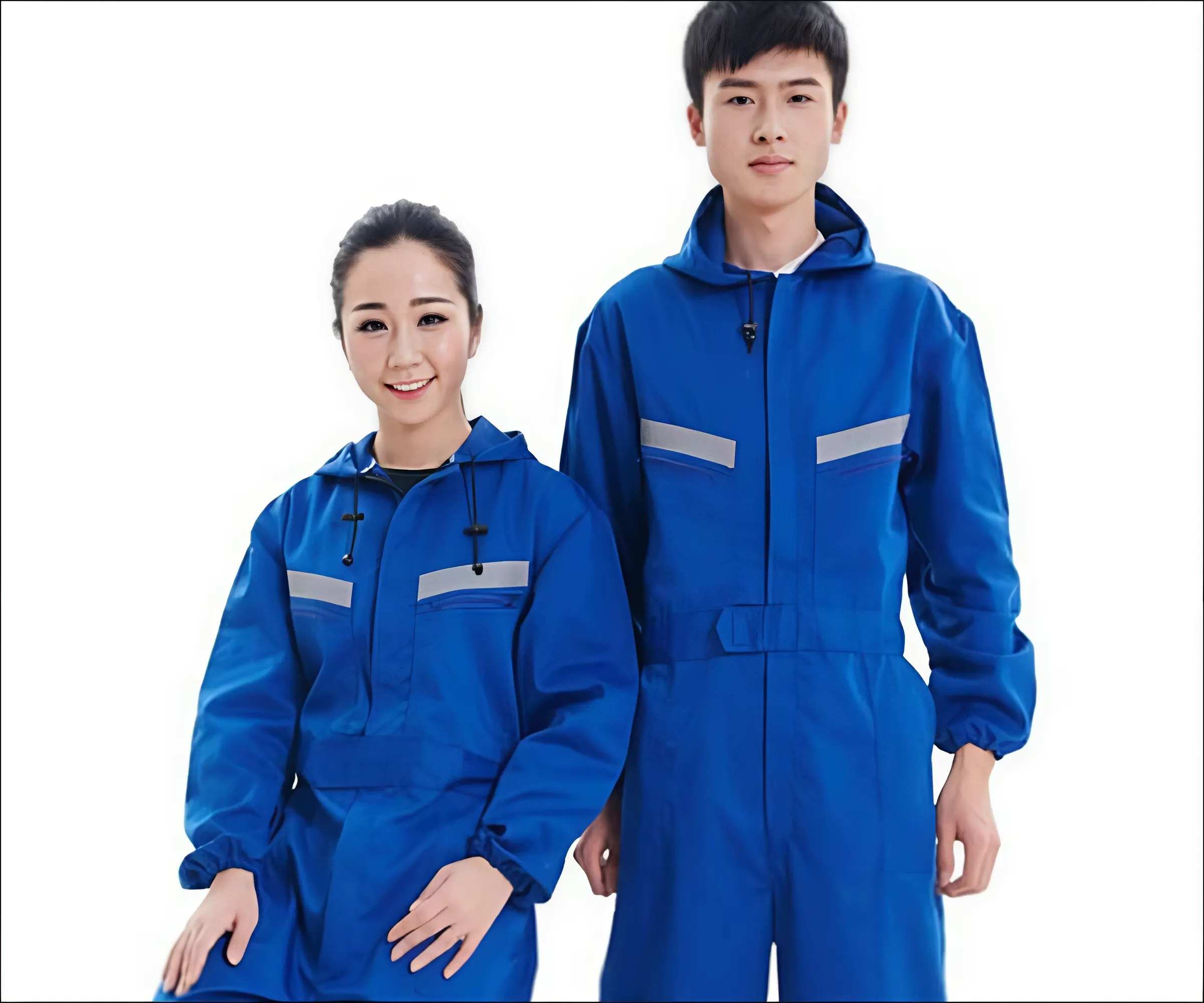 Đồng phục công nhân cơ khí có chất liệu dày dặn, bảo vệ tốt