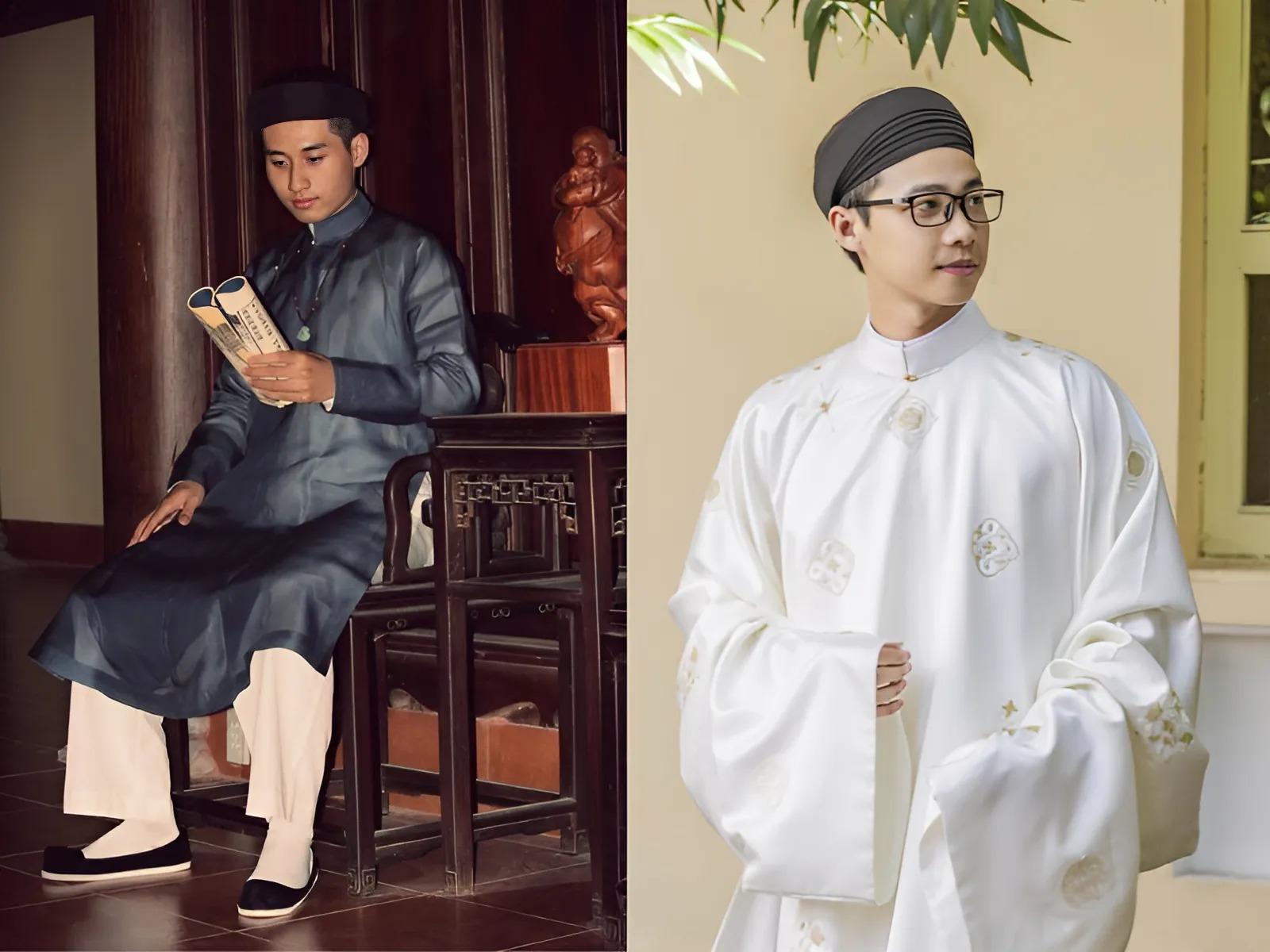 Áo Tất hay còn gọi là áo dài khăn đóng