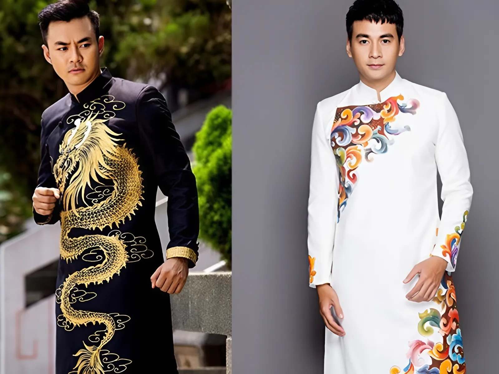 Áo dài ngày Tết cách tân là xu hướng đang nở rộ mạnh mẽ