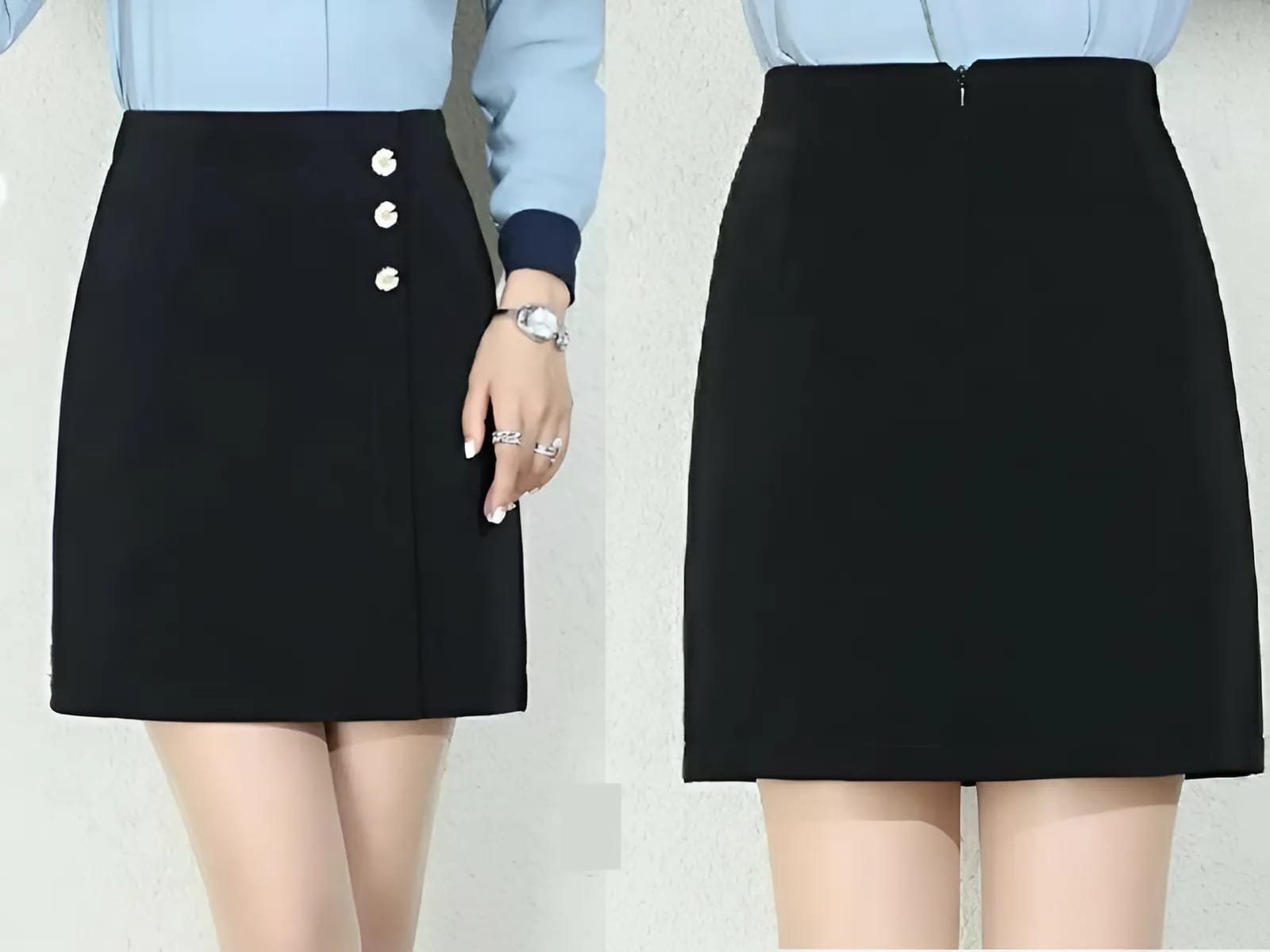 Chân váy chữ A lịch sự và nhã nhặn
