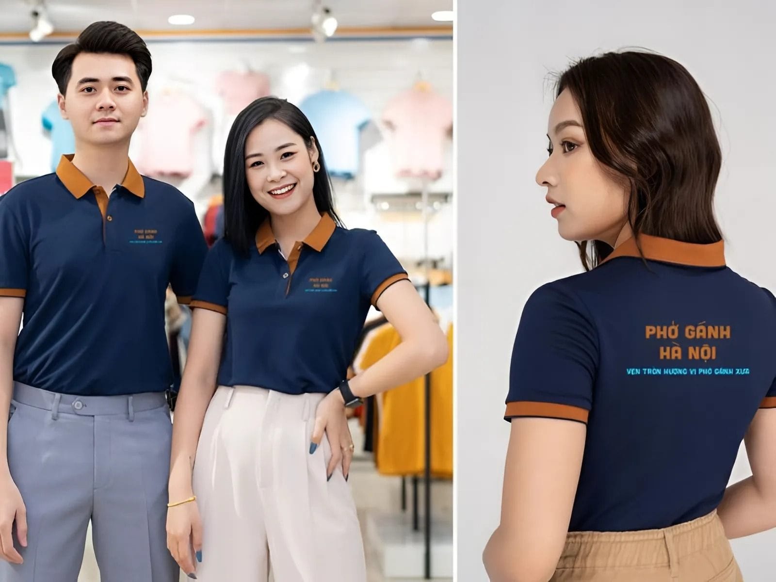 Logo trên đồng phục văn phòng giúp tăng độ nhận diện cho công ty