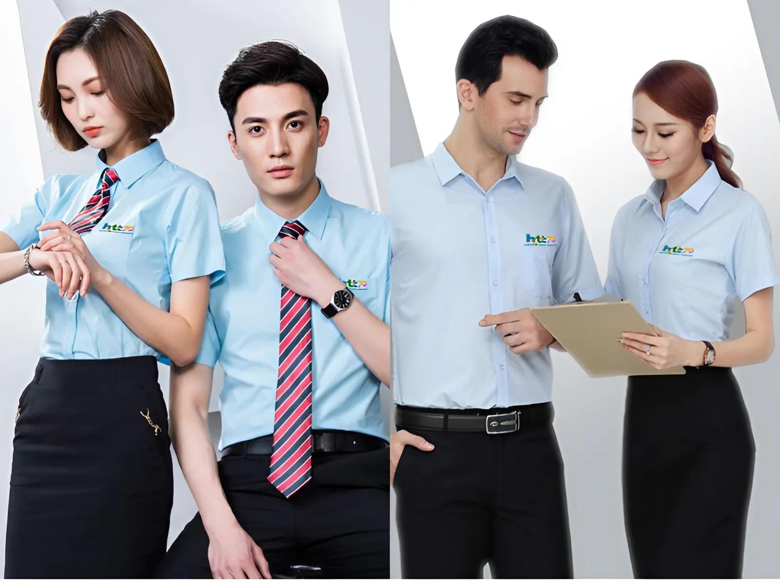 Đồng phục chỉn chu thể hiện sự uy tín của doanh nghiệp