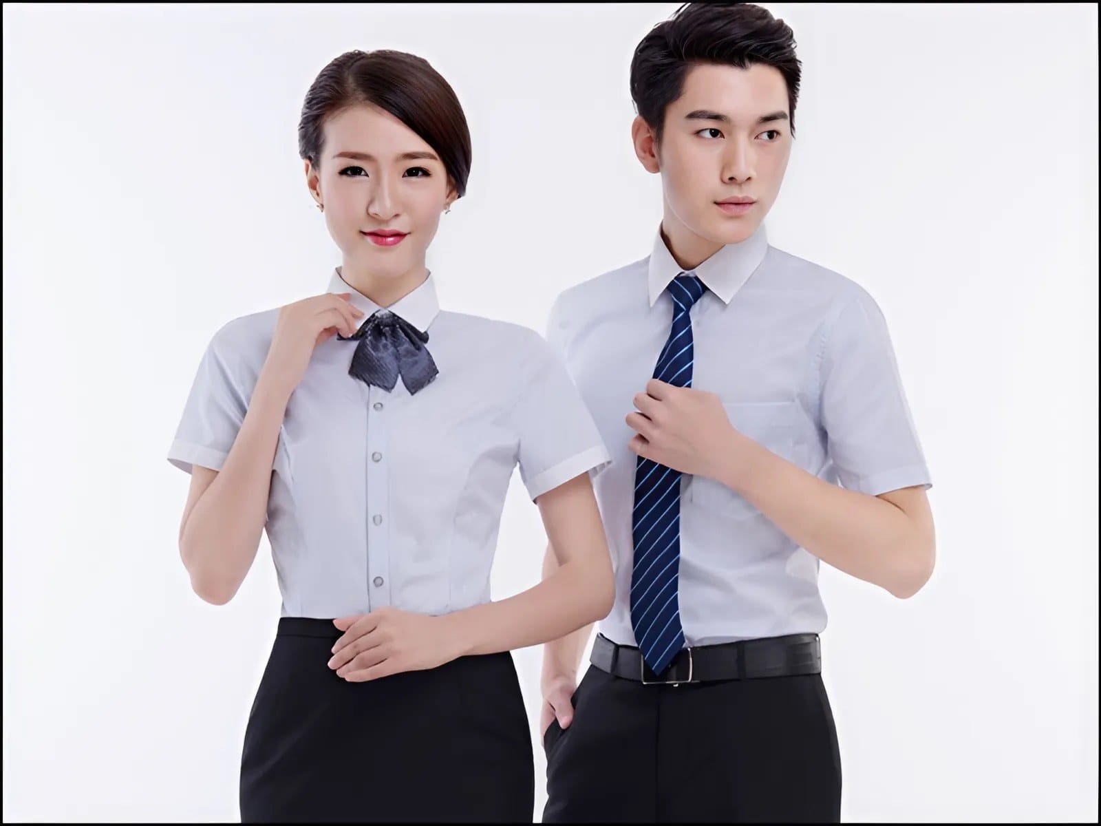 Vải may đồng phục văn phòng tăng giá trị cho bộ trang phục