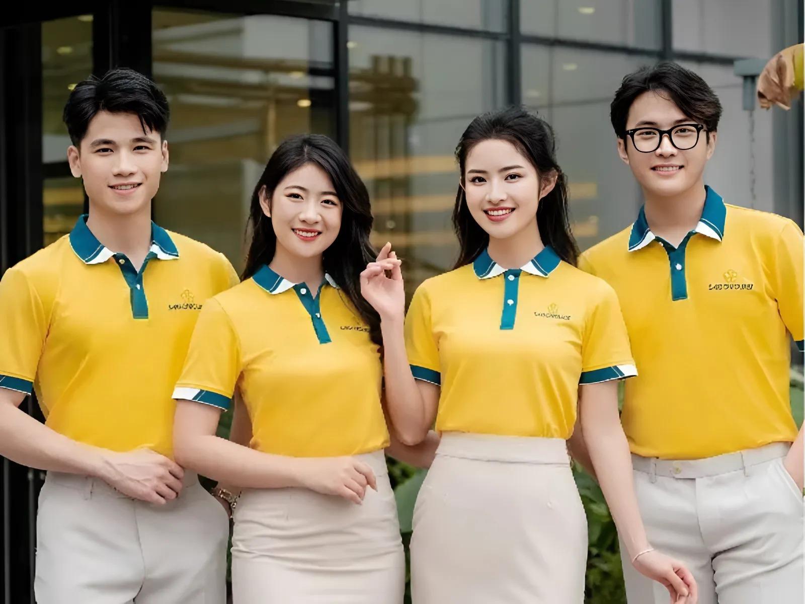 Áo polo đồng phục là ý tưởng tốt nhất cho những ngày làm việc bình thường