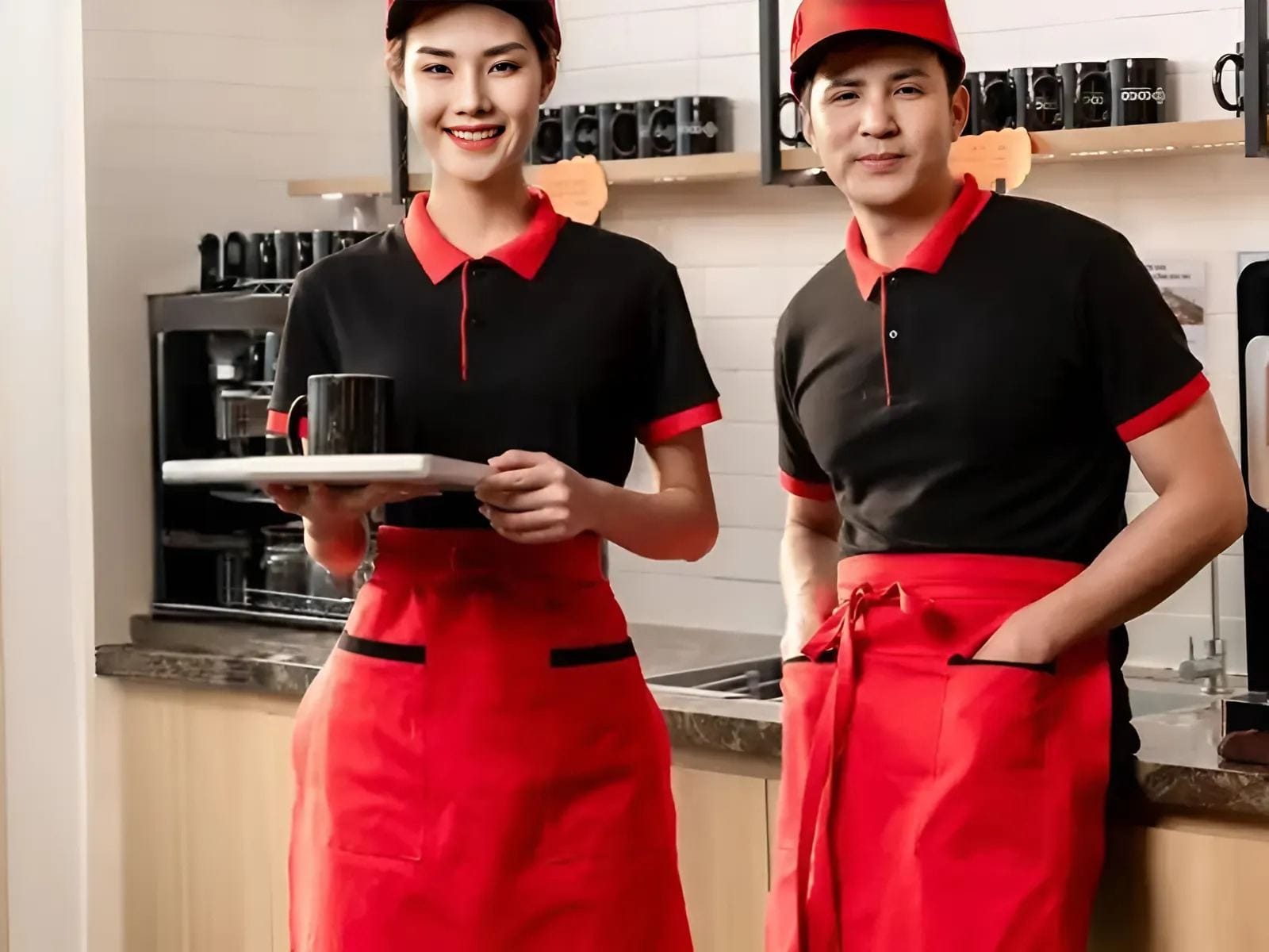 Tạp dề ngang có nhiều mẫu mã để bạn lựa chọn