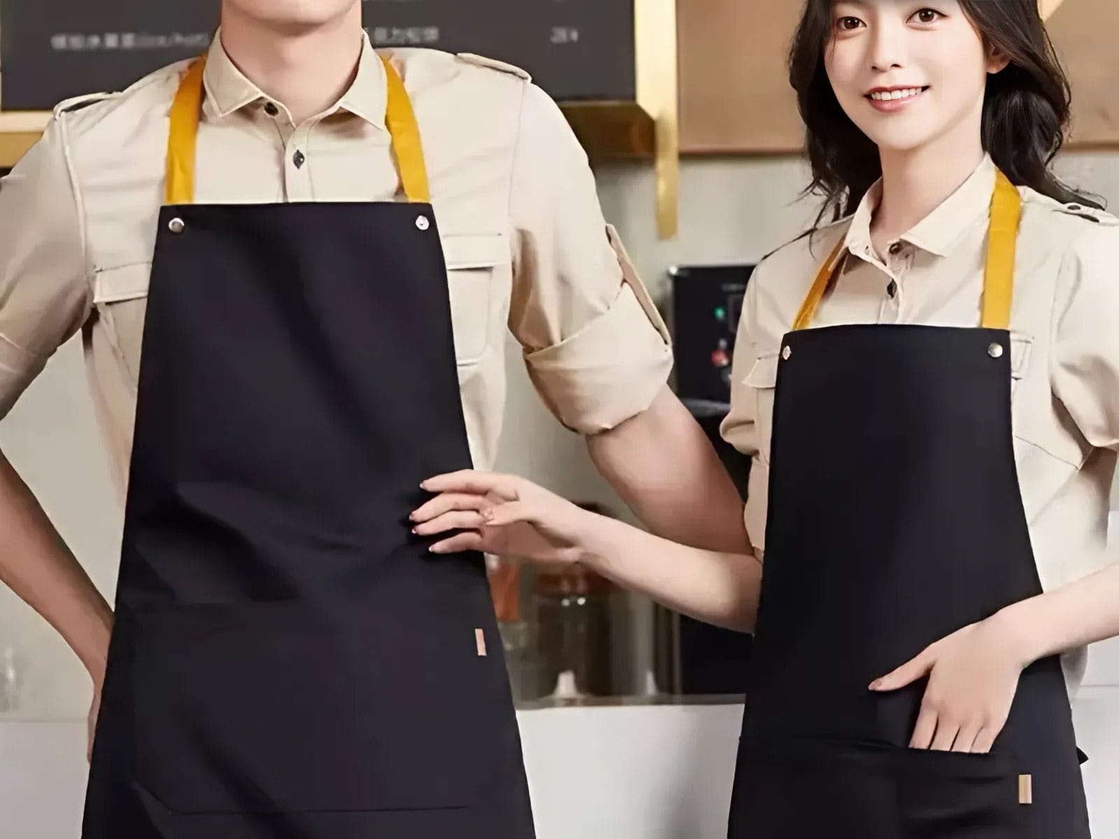 Việc sử dụng tạp dề để bảo đảm an toàn vệ sinh thực phẩm rất cần thiết