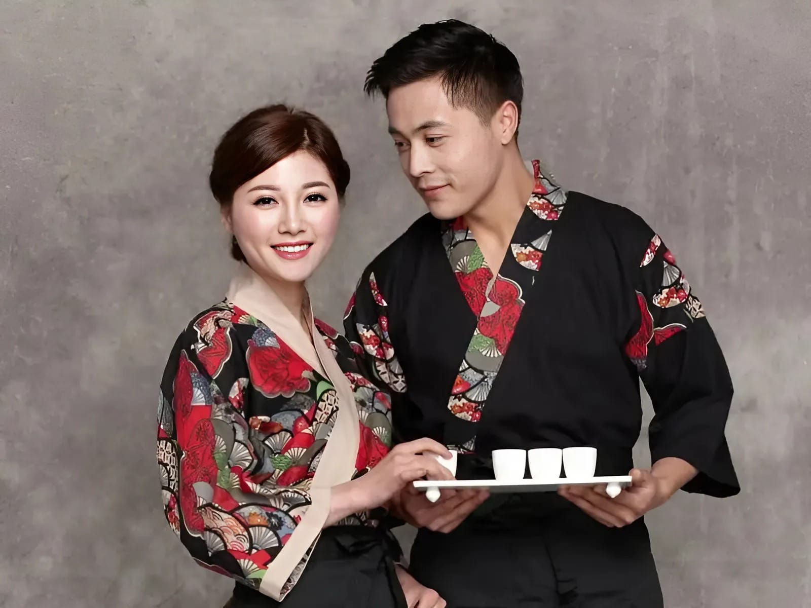 Áo đồng phục nhà hàng Nhật Bản đậm phong cách