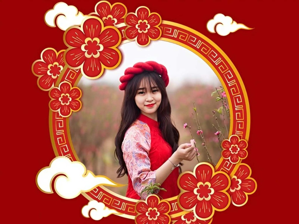 Khung ảnh Tết online giúp hình ảnh giữ độ sắc nét