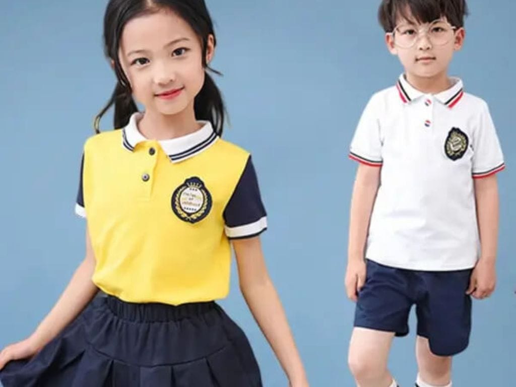 Đồng phục học sinh dành cho các bé tiểu học