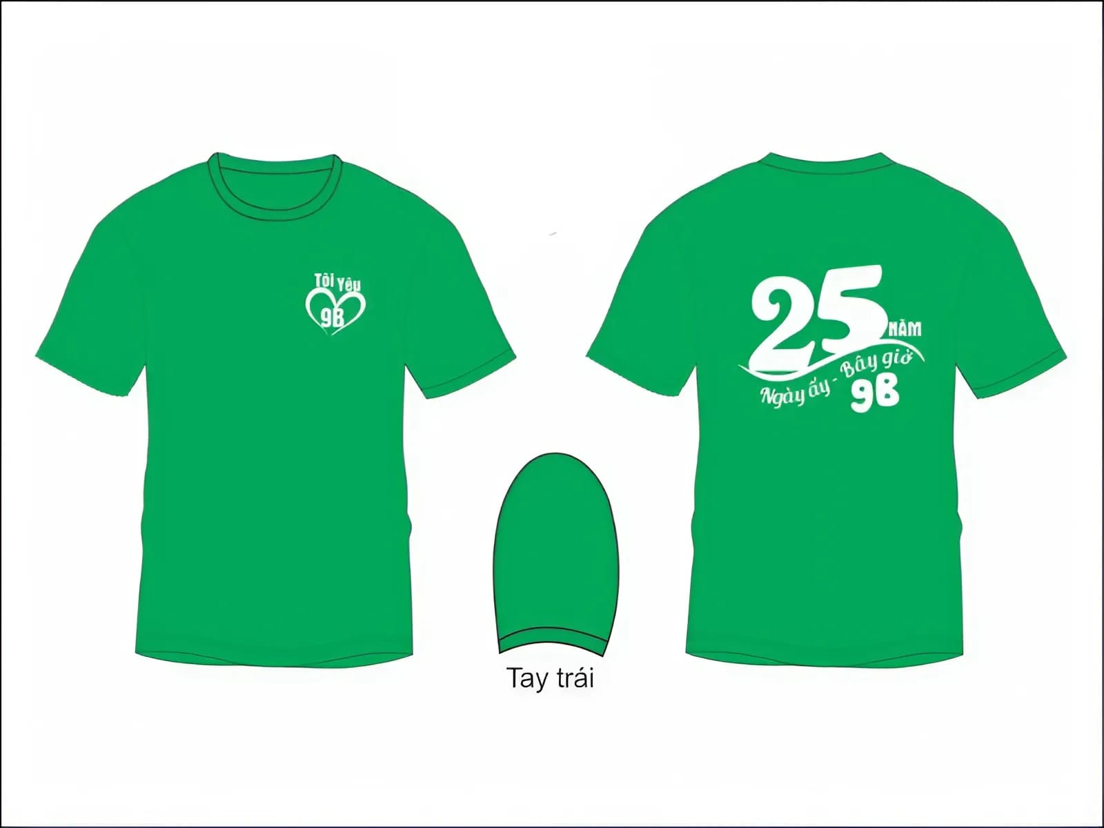 Áo đồng phục lưu giữ kỷ niệm