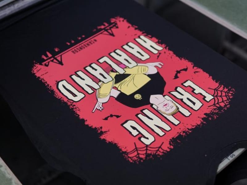 Sản phẩm in lụa thực tế