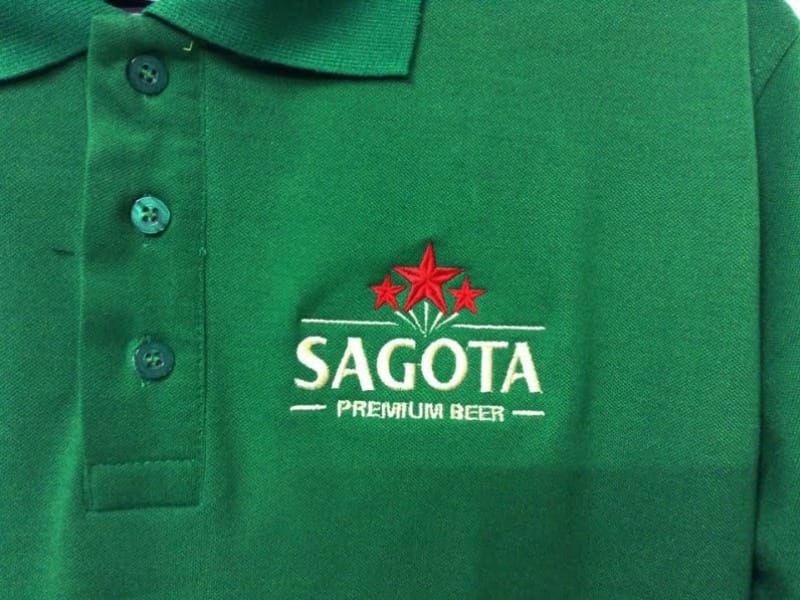 Thêu logo mang lại cảm giác cao cấp và tinh tế