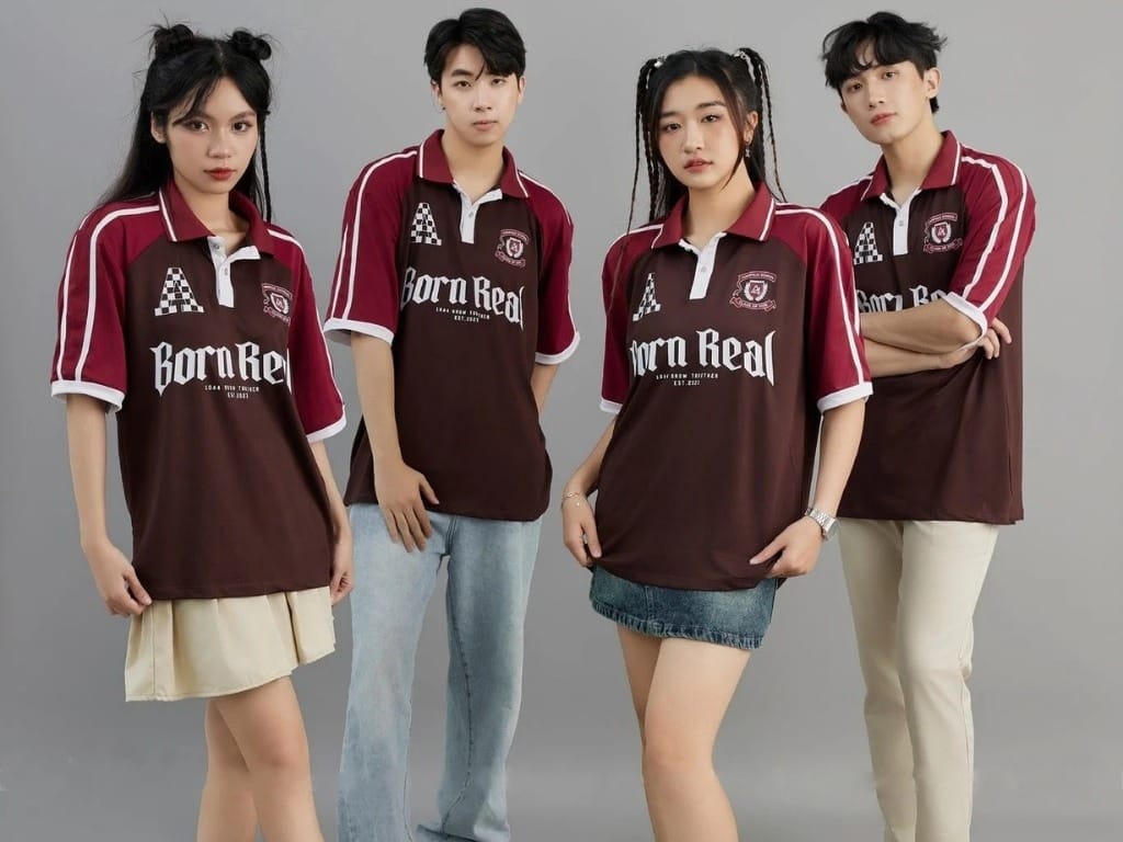 Áo polo là lựa chọn hoàn hảo cho những nhóm muốn có vẻ ngoài lịch sự, chỉn chu