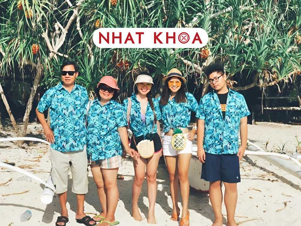 đồng phục đi biển cho nhóm