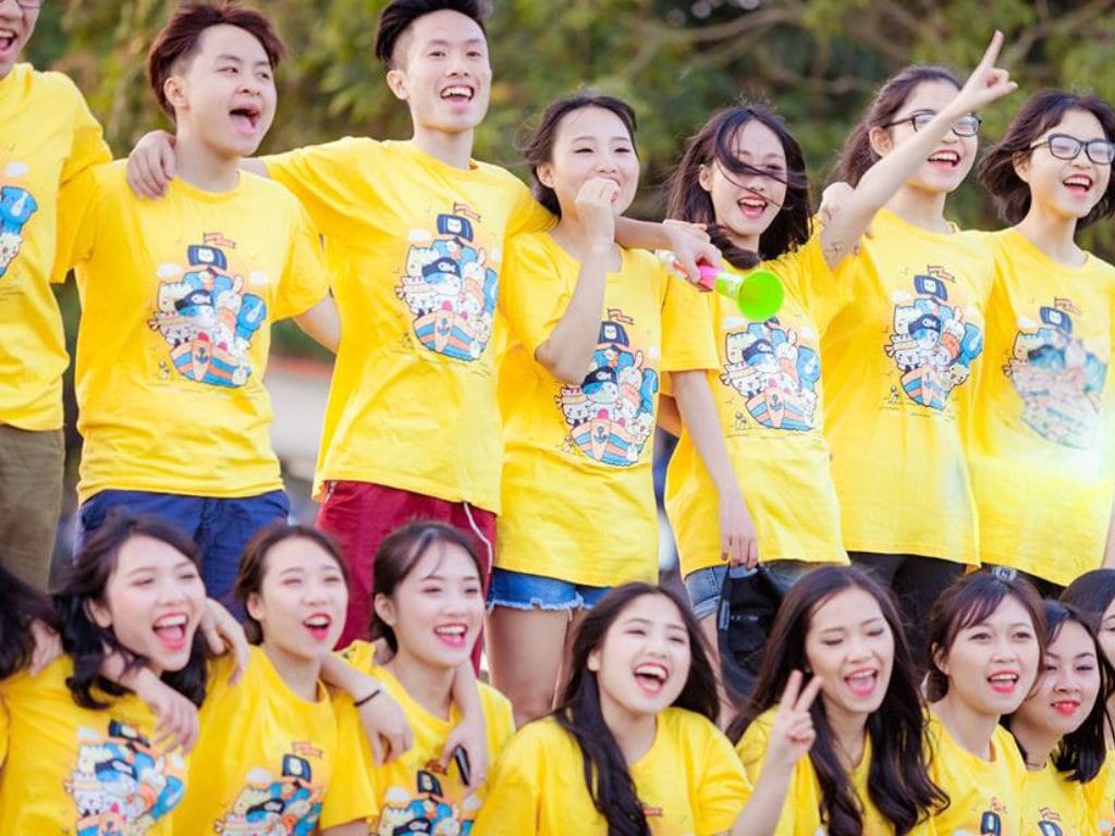 Áo đồng phục team giúp nhóm của bạn nổi bật và dễ nhận diện giữa đám đông