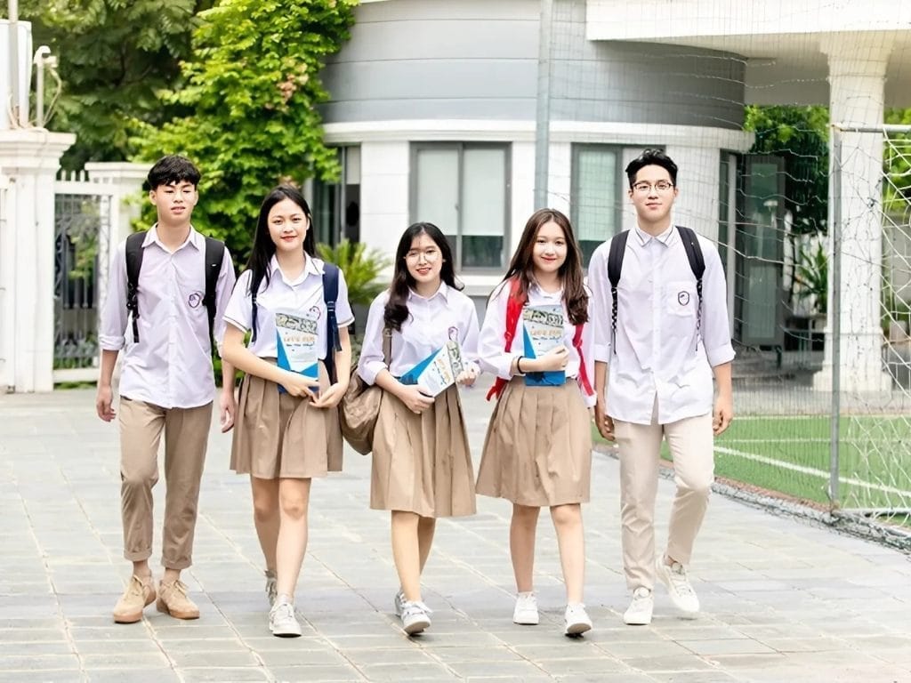 Mẫu áo lớp sơ mi mang đến vẻ thanh lịch, trang trọng