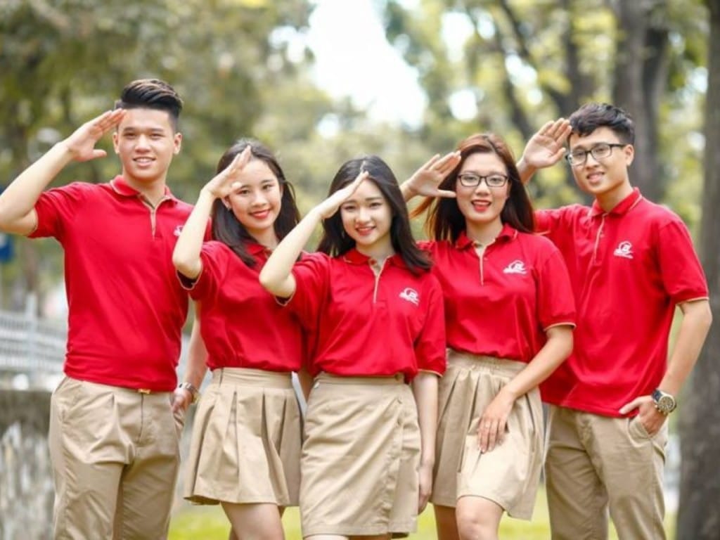 Áo polo đồng phục lớp mang đến vẻ ngoài lịch sự, chỉn chu