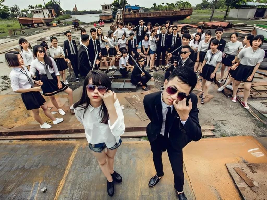 Concept "Street Style" phù hợp với các bạn học sinh cấp 3 hoặc sinh viên