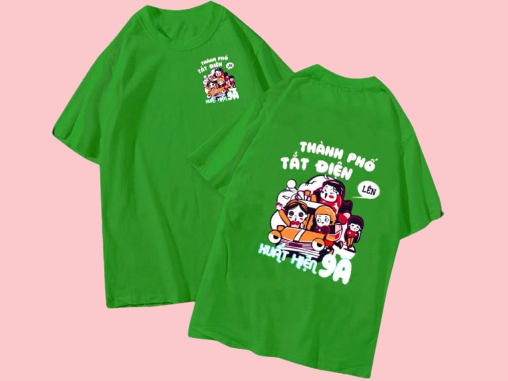 Việc thể hiện slogan cho lớp lên áo sao cho đẹp mắt và ấn tượng rất quan trọng