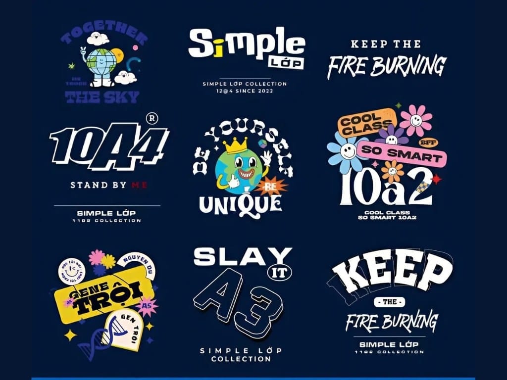 Những câu slogan áo lớp bằng tiếng Anh hiệu quả thường rất ngắn gọn