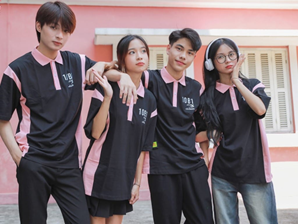 Việc phối màu thông minh là yếu tố then chốt để có một chiếc logo đẹp cho áo lớp