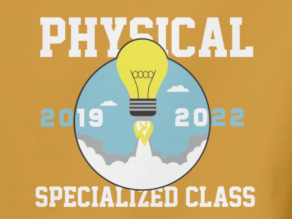 Mẫu logo lớp chủ đề năng khiếu thường lấy cảm hứng từ môn chuyên của lớp