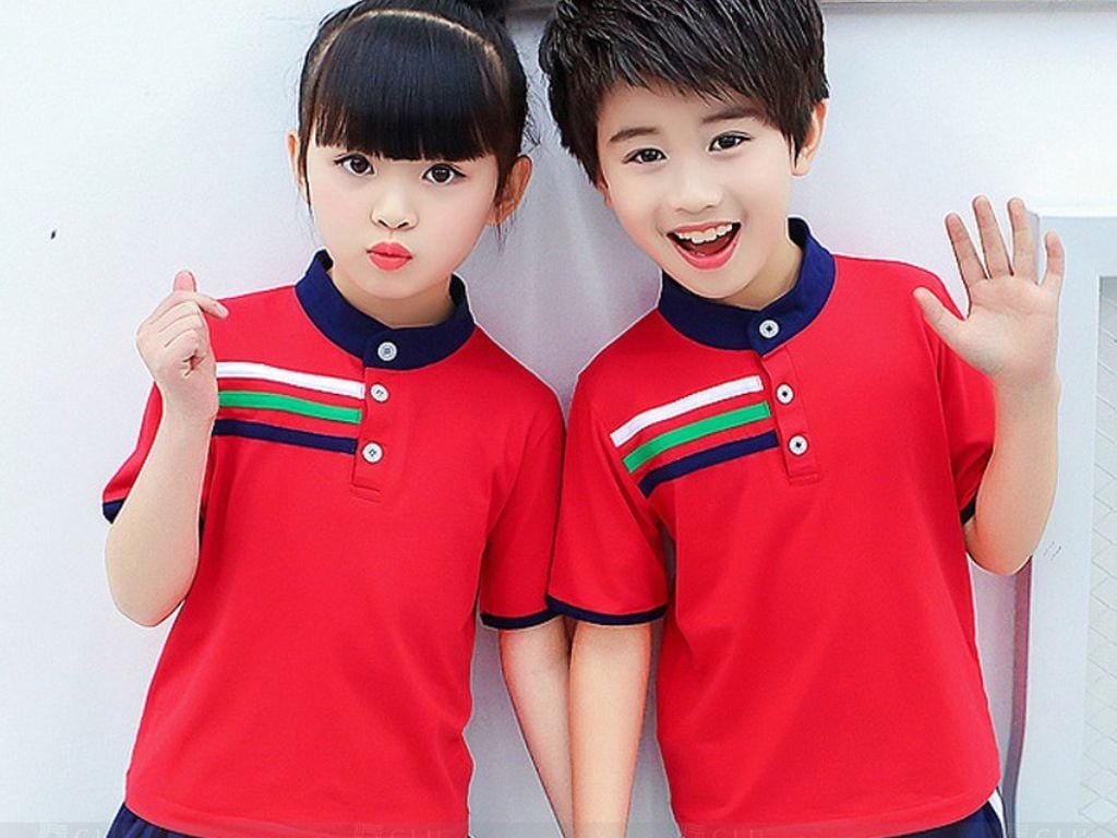 Thiết kế áo đồng phục mầm non nên hướng đến sự đơn giản và tiện dụng