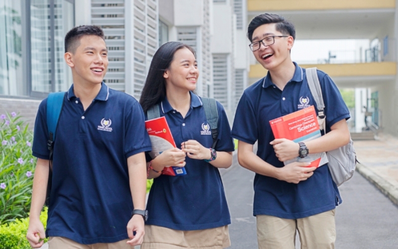 Logo thêu trên đồng phục học sinh cần sắc nét
