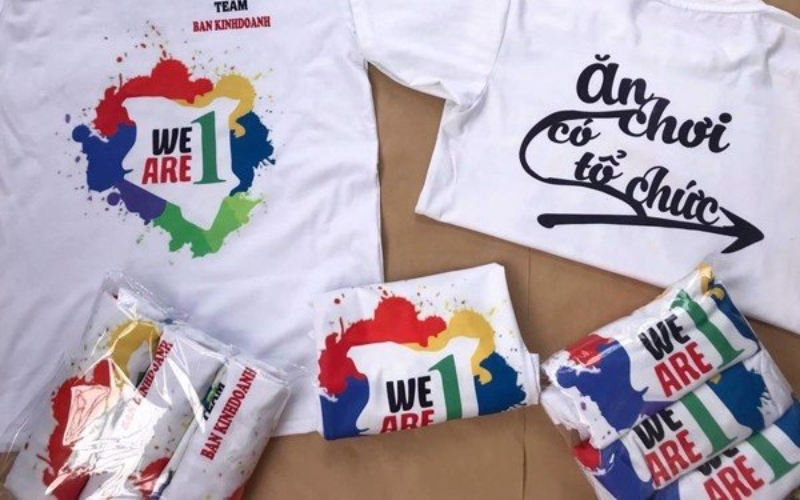 Dịch vụ in áo lấy liền HCM thường nhận in áo số lượng ít