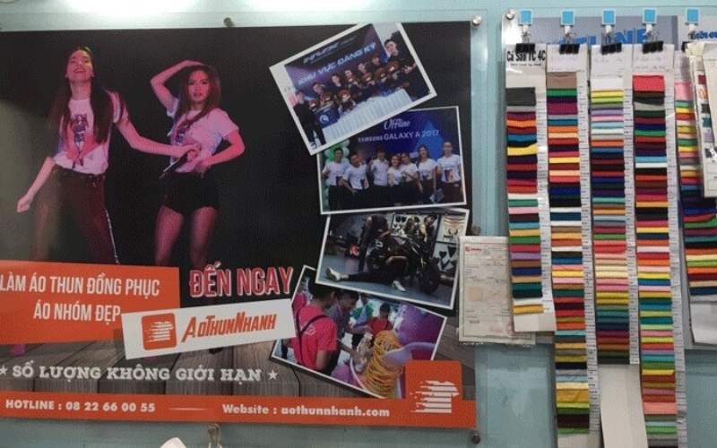 Áo thun Nhanh là một trong những địa chỉ in áo thun theo yêu cầu ở TPHCM uy tín