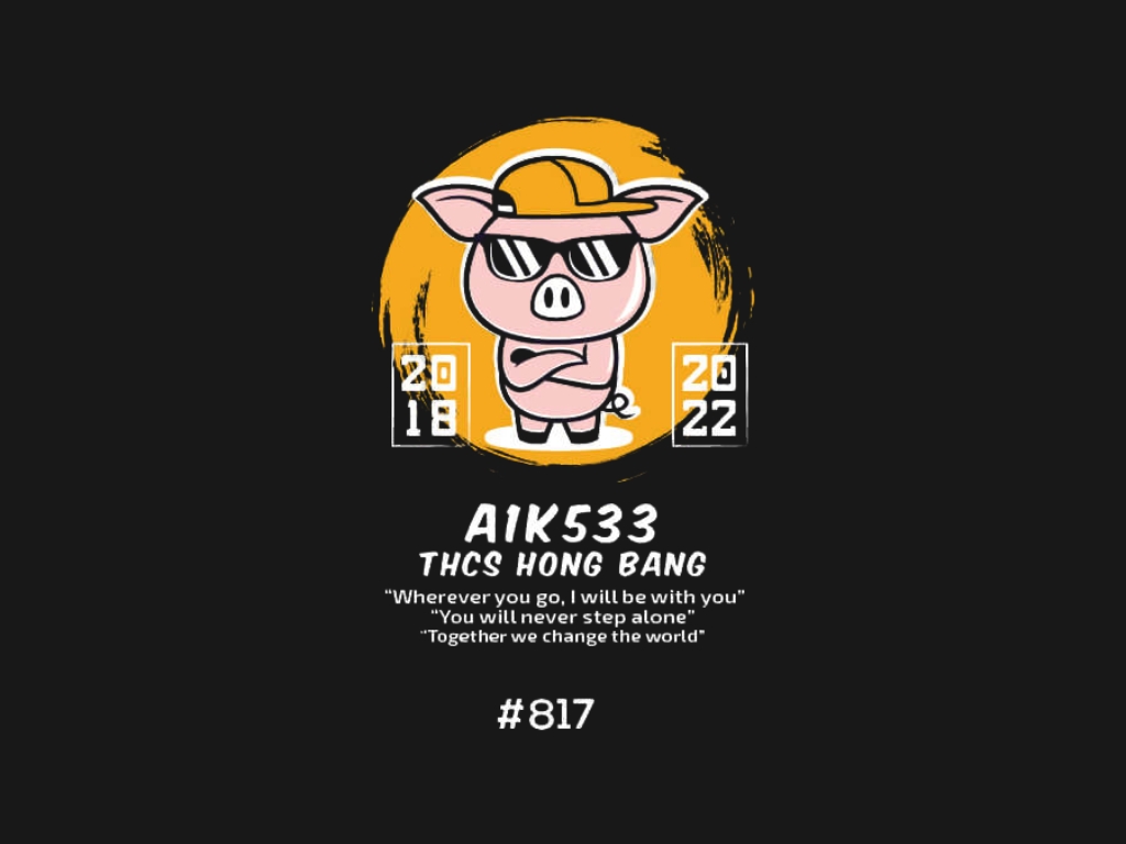 Logo lớp A1 phong cách biểu tượng riêng giúp tạo được ấn tượng và đầy khác biệt