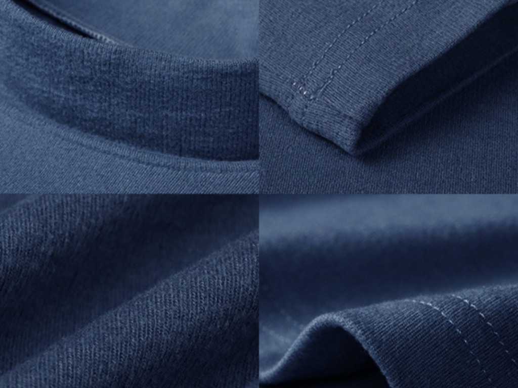 Vải cotton tự nhiên có khả năng thấm hút mồ hôi tốt và tạo cảm giác mềm mại