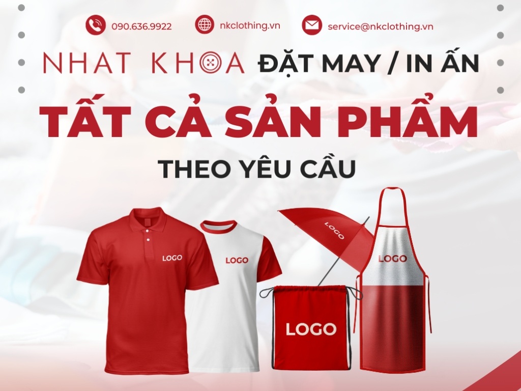 Nhất Khoa Uniform chuyên may in các kiểu áo đồng phục giá tốt