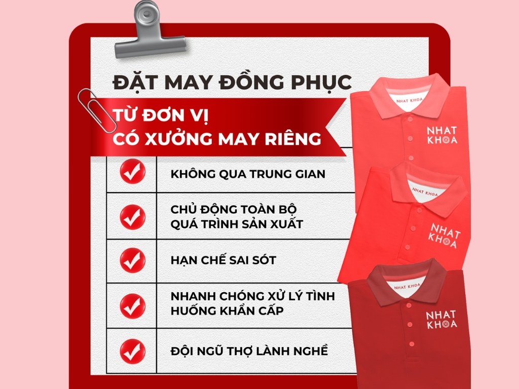Những lợi ích khi chọn in áo đồng phục HCM tại Nhất Khoa Uniform