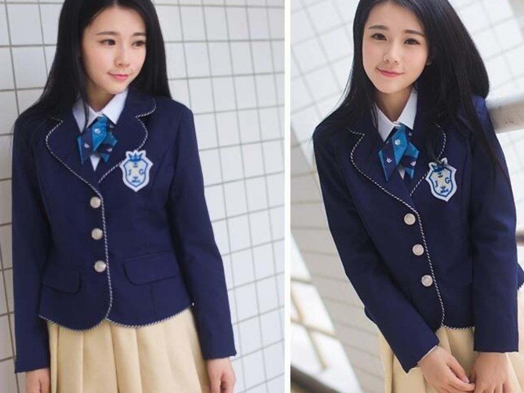 Đồng phục vest nữ học sinh thể hiện sự chỉnh chu khi mặc