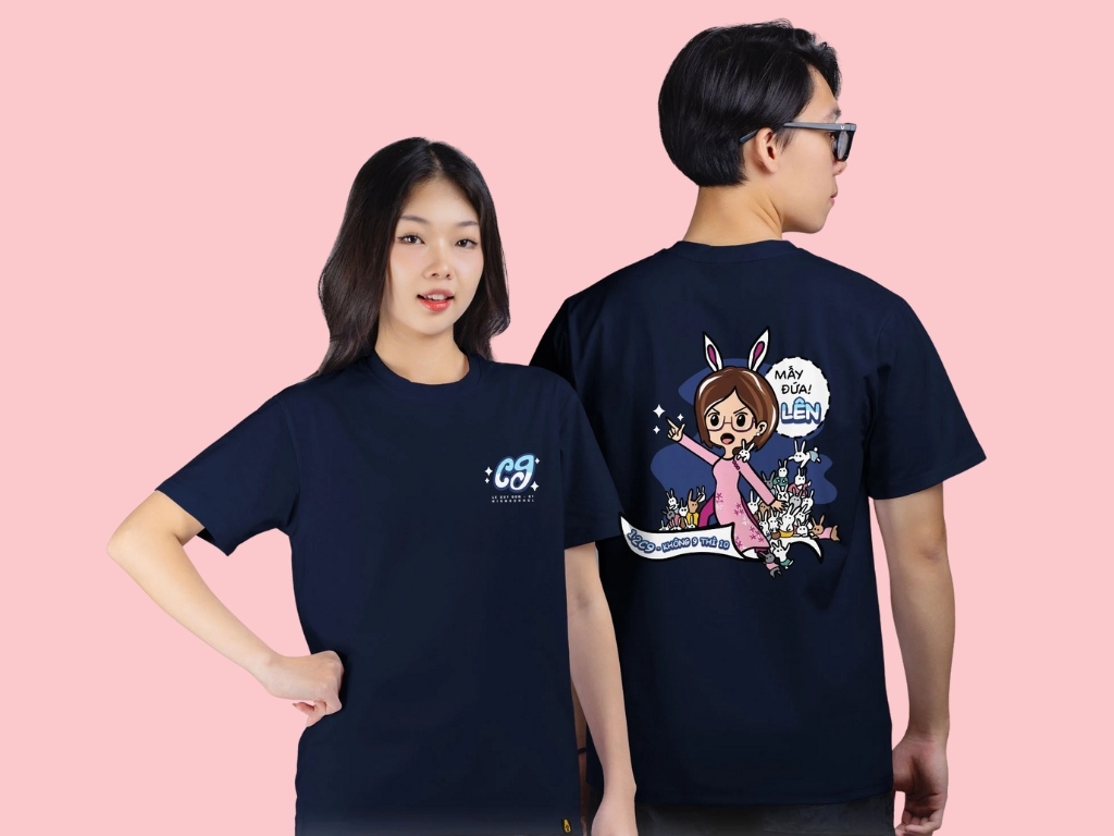 Bạn có thể sử dụng meme liên bạn đến lớp bạn để tạo ra áo nhóm đi biển độc lạ