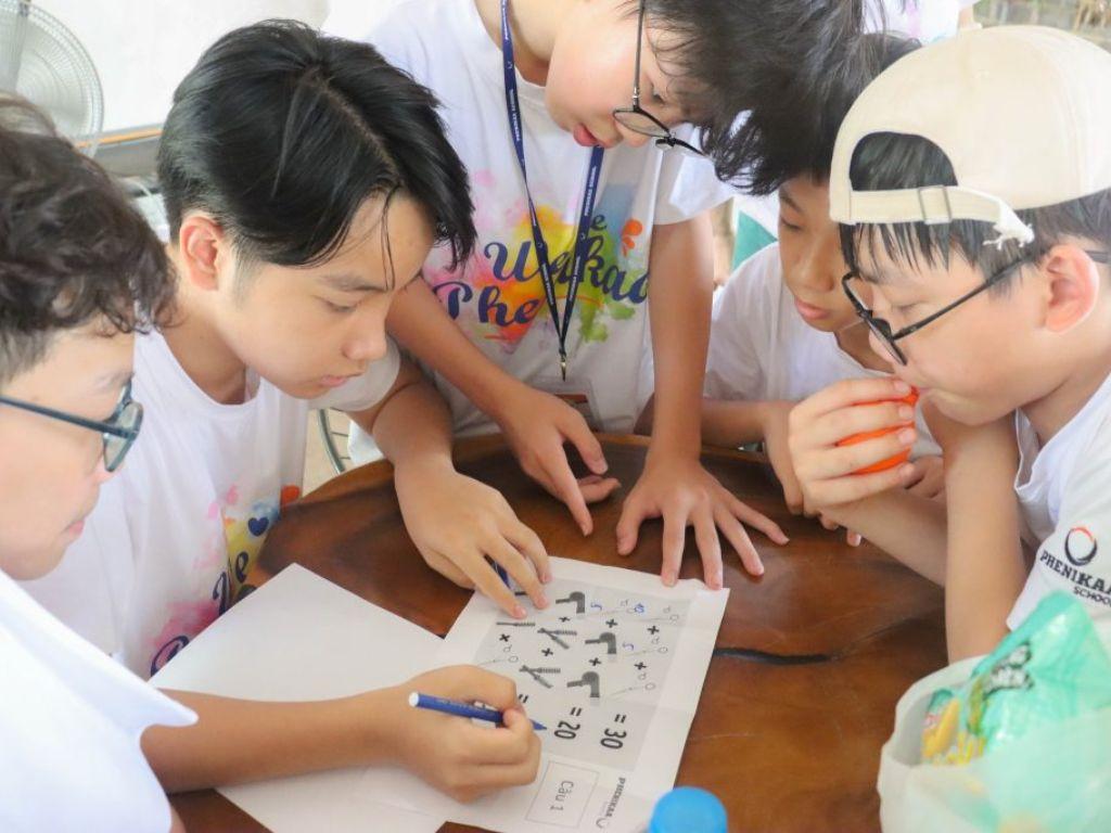 Chọn thiết kế đơn giản để phù hợp với học sinh tiểu học