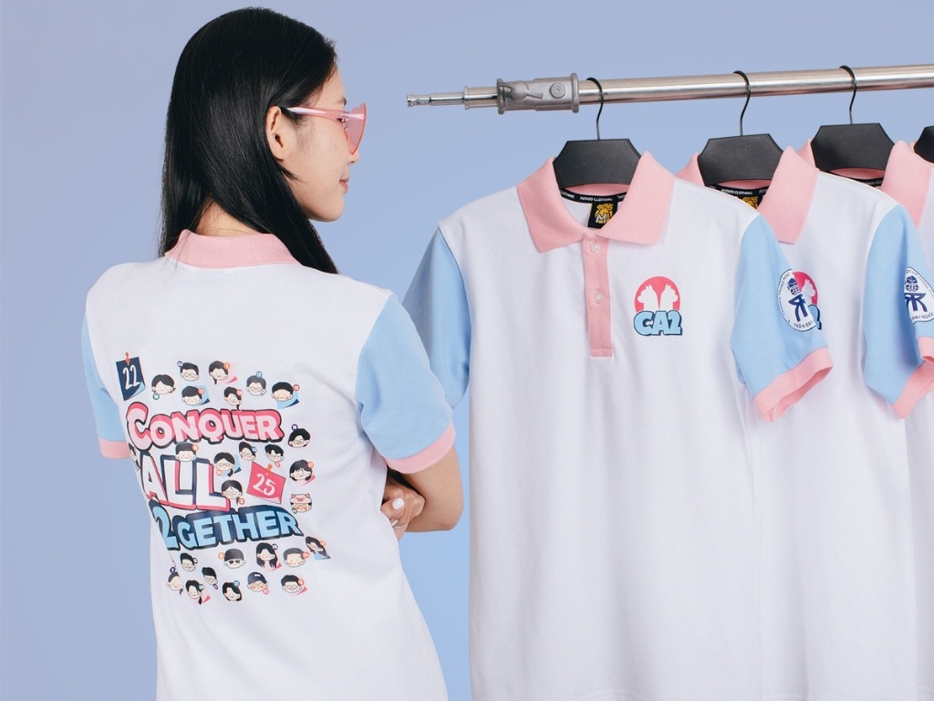 Áo nhóm có thiết kế mới lạ, độc đáo giúp thể hiện được dấu ấn riêng biệt của lớp học