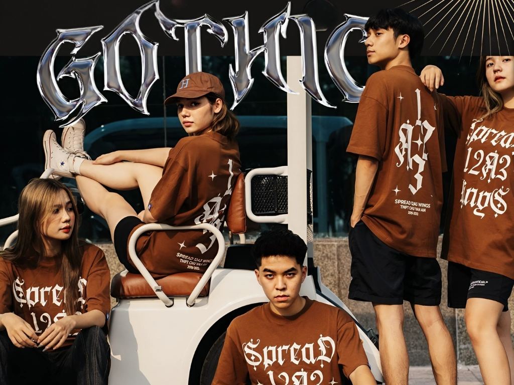 Áo nhóm chất thể hiện của cá tính độc đáo và bản sắc riêng của tập thể