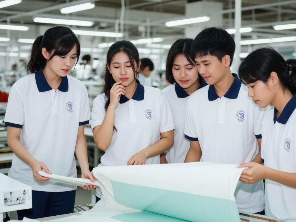 Bạn hãy tận dụng sự thuận tiện về địa lý để đến xem trực tiếp các mẫu vải