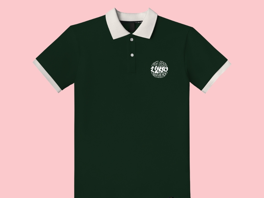 Bạn có thể chọn màu áo xanh rêu mang lại cảm giác gần gũi, nhẹ nhàng