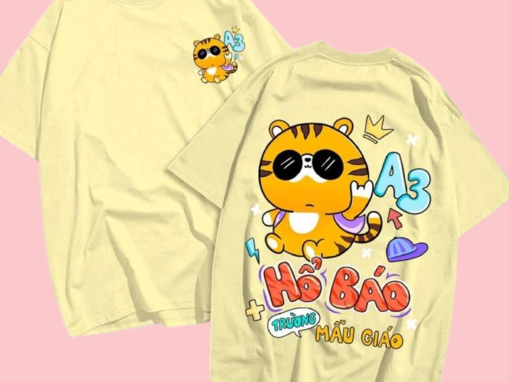 Bạn nên chọn mẫu áo đồng phục lớp 5 có gam màu tươi sáng