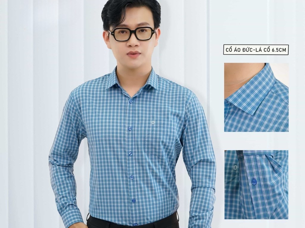 Áo sơ mi vải Cotton 100% mang đến sự mềm mại tuyệt đối