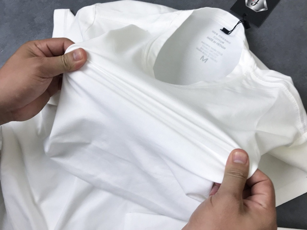 Vải thun cotton là lựa chọn hàng đầu để sản xuất áo thun cổ tròn