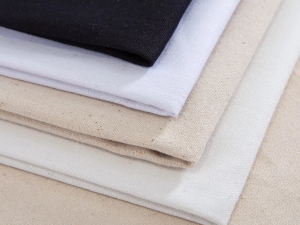 Vải bố cotton là loại vải sử dụng hoàn toàn sợi bông tự nhiên