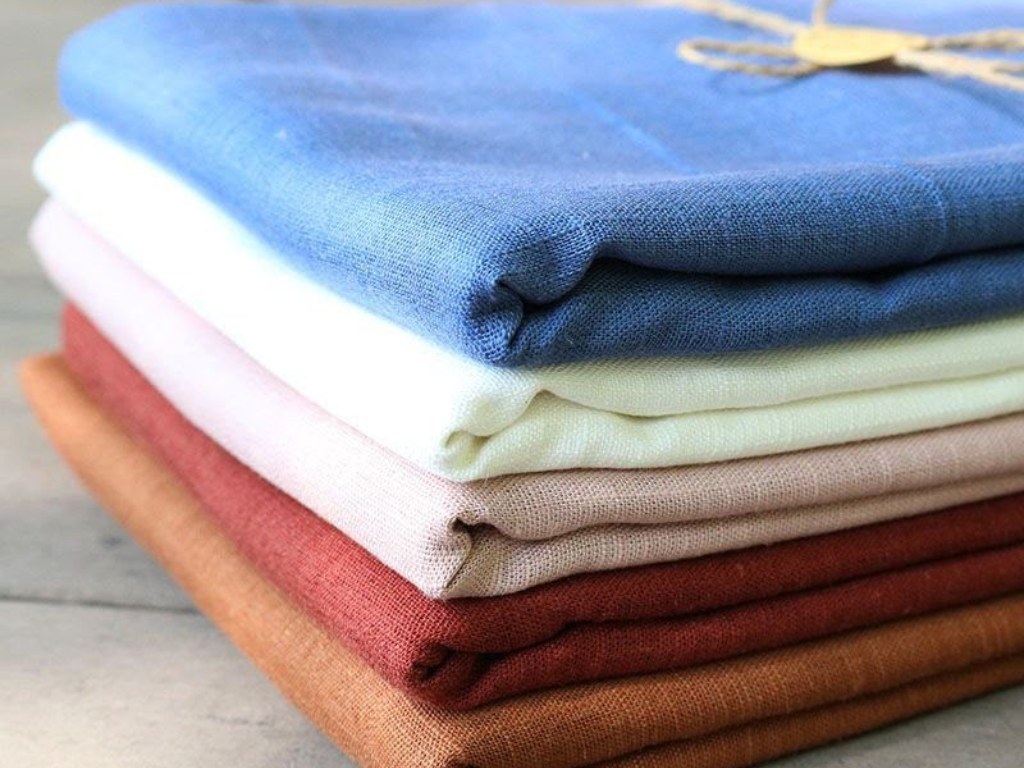 Vải linen cotton được tạo ra từ sự pha trộn của sợi lanh và sợi bông