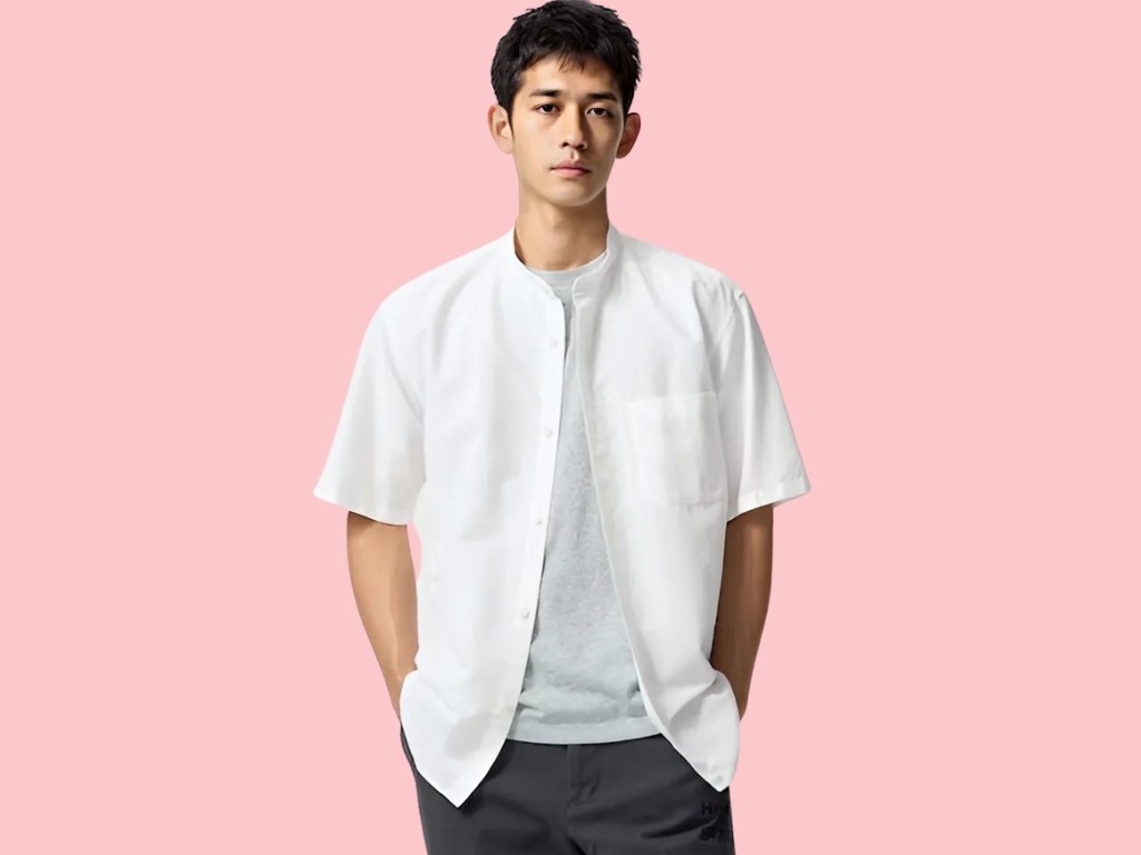Áo sơ mi vải linen cotton giúp cân bằng giữa sự thanh lịch và thoai mái