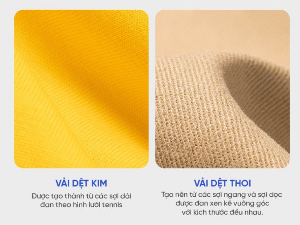 Phương pháp dệt tạo nên cấu trúc cơ bản của vải và ảnh hưởng đến chi phí sản xuất