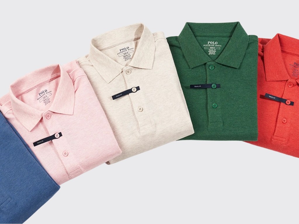 Áo vải cotton kiểu polo mang đến vẻ ngoài vừa năng động vừa lịch sự