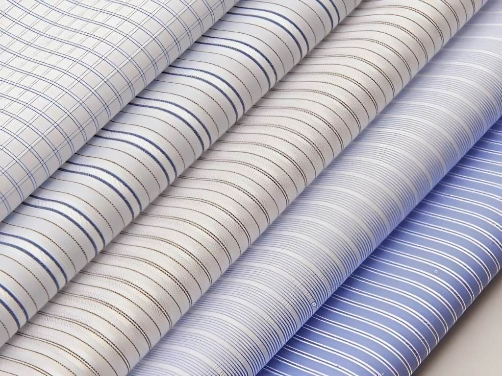 Để tiết kiệm chi phí, bạn có thể cân nhắc áo sơ mi vải cotton pha